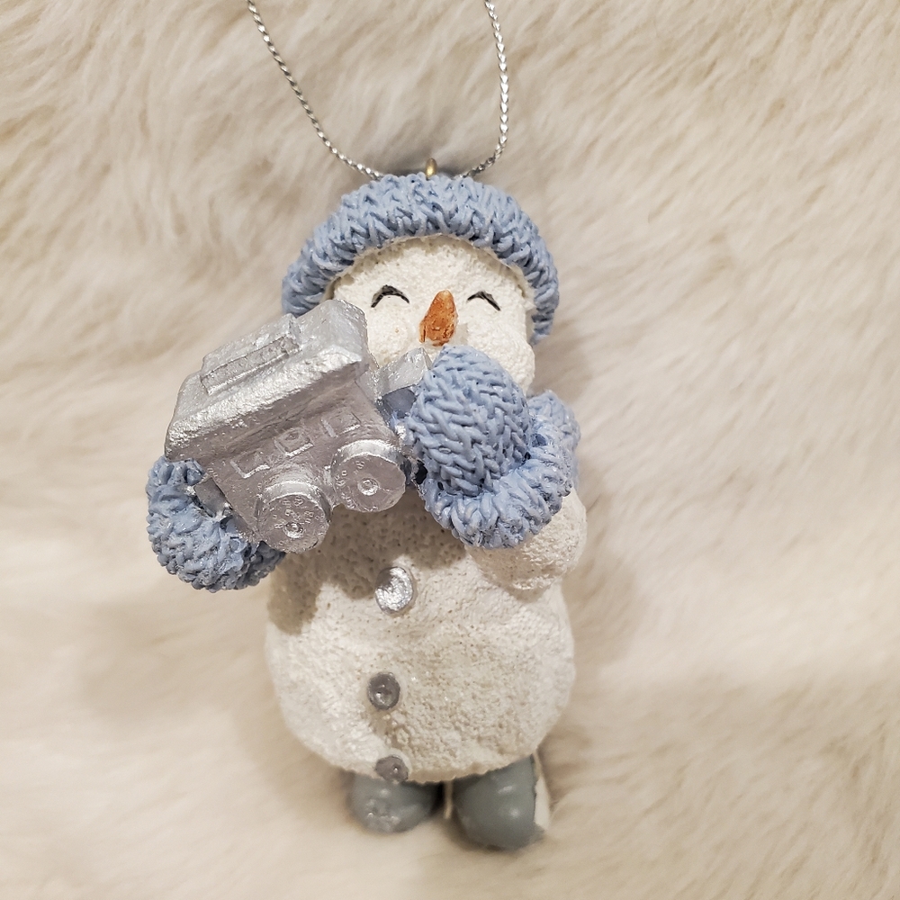 Snow Buddies Powder With Caboose Ornament #94278